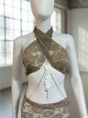 Mother of pearl Shell body Chain